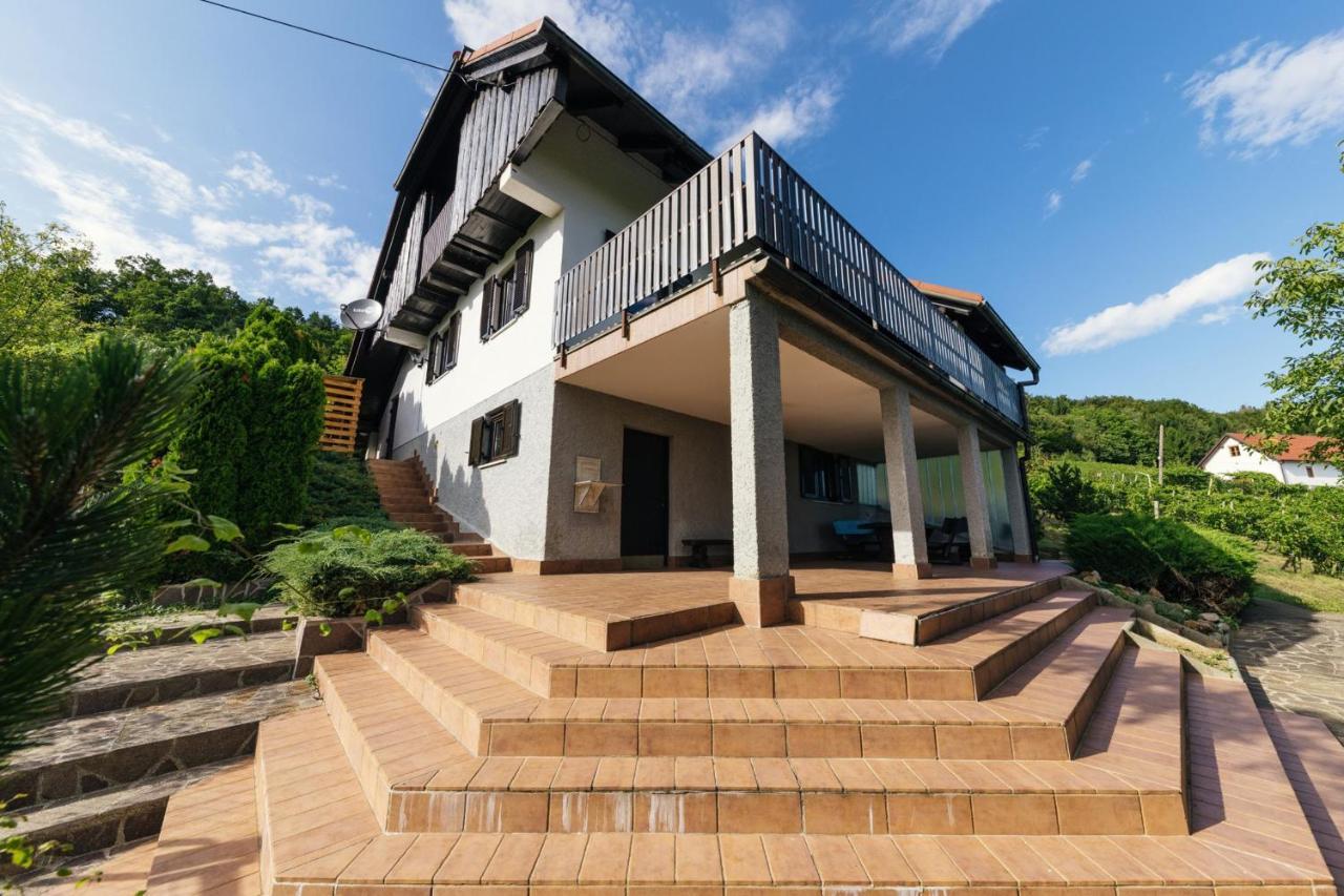 Cosy Hill Home Rucman With A Breathtaking View Zgornja Pohanca Εξωτερικό φωτογραφία